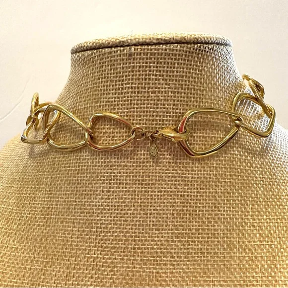 New Premier Designs Necklace Chunky Gold linking chain, shiny - Picture 6 of 8